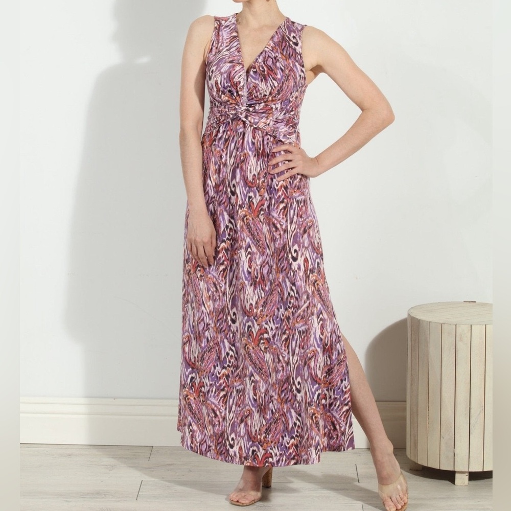 Veronica M Twist Sleeveless Maxi